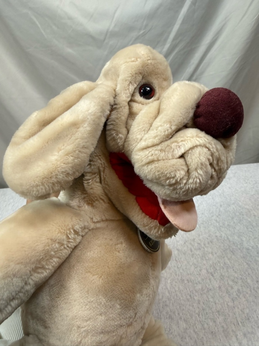 Ganz Bros Vintage Wrinkles Shar Pei Hand Puppet‎ Plush 🐶